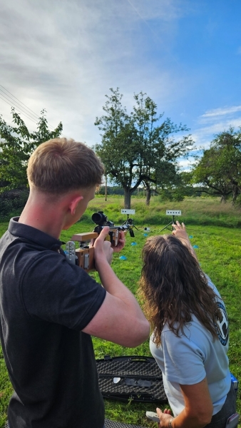 Mobile Biathlon Laser Schießstände mieten